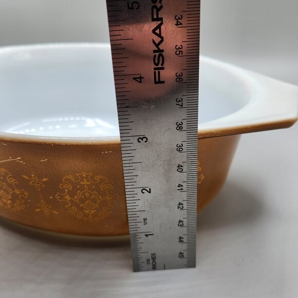 Promo Vintage Pyrex Regency 043 Oval Casserole Dish NO LID 1965 1.5 Qt Read - Picture 10 of 10